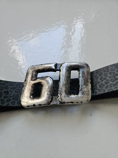 Miss Sixty studded big buckle belt