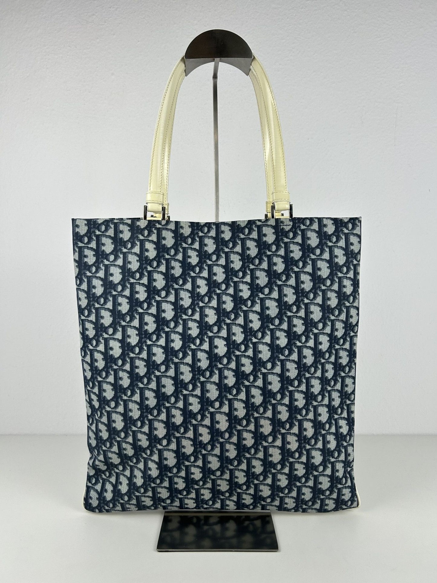 Y2k Dior by John Galliano trotter oblique monogram tote