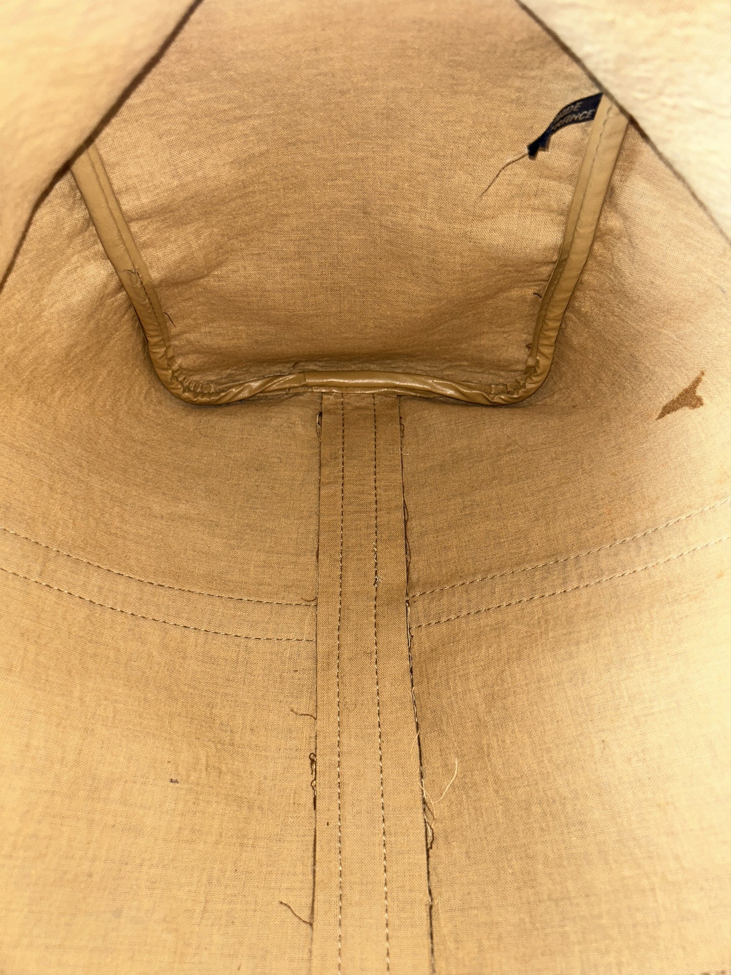 Vintage 70s Dior trotter oblique monogram canvas bowling bag