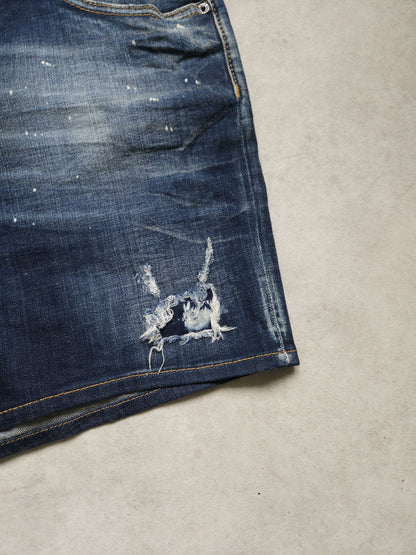 Dsquared2 Dan Commando Short distressed SS2023