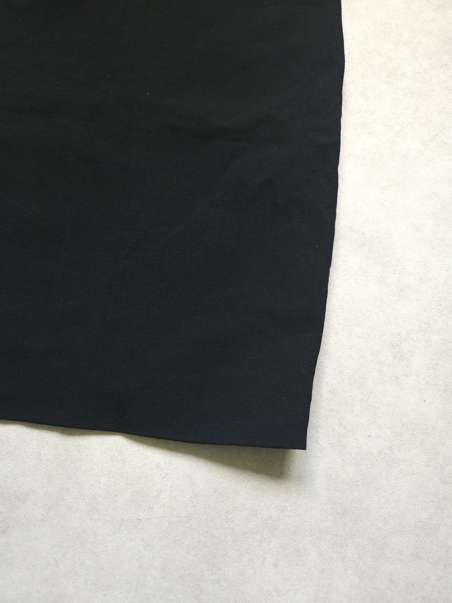 Gianni Versace Couture leather and wool zip off pencil skirt