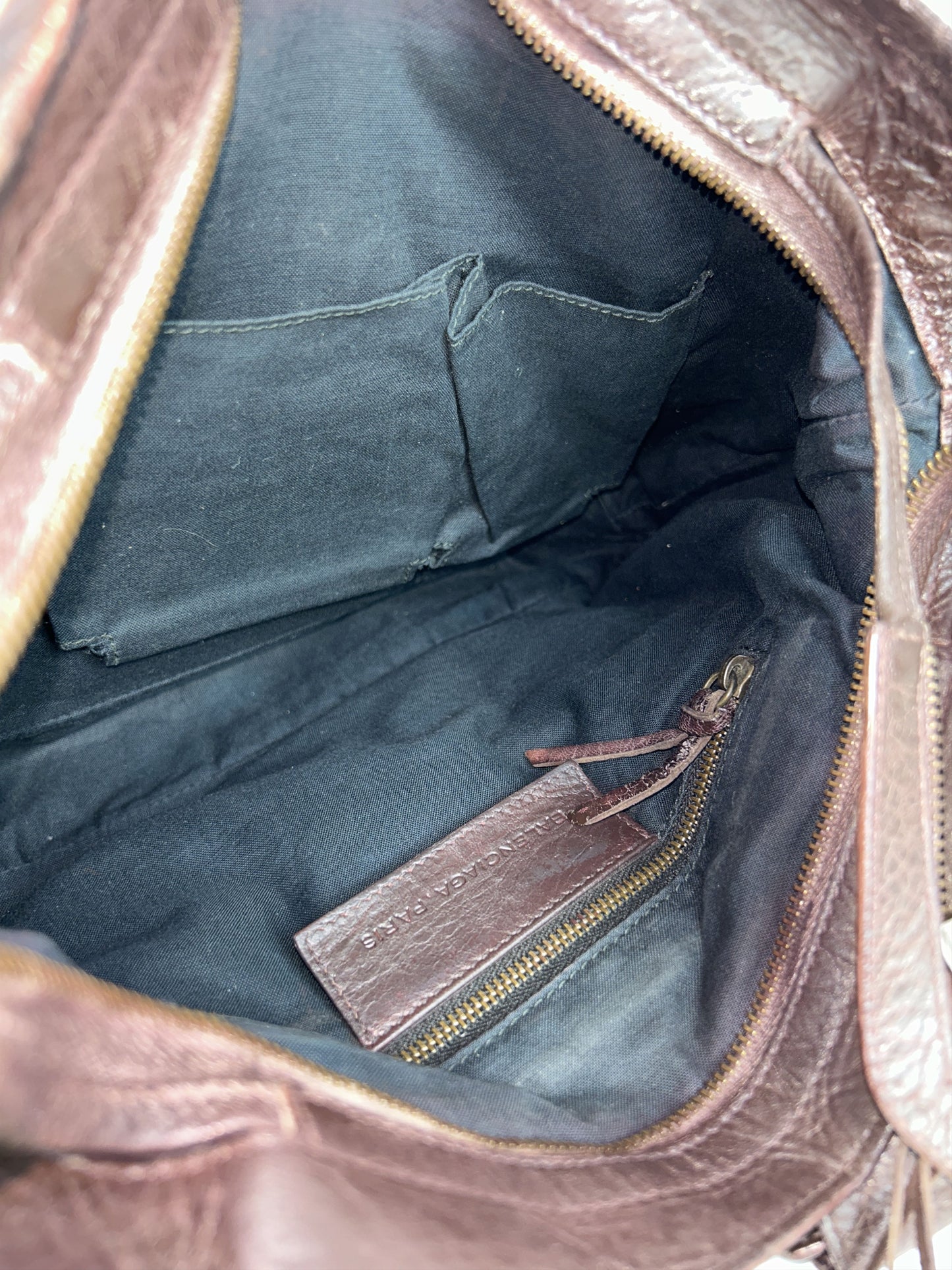 Balenciaga town bag in brown