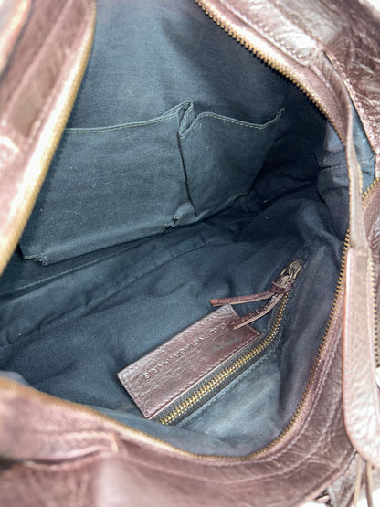 Balenciaga town bag in brown