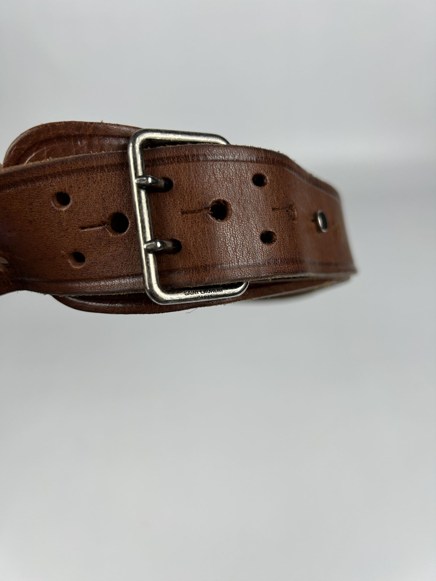 Saint Laurent leather belt