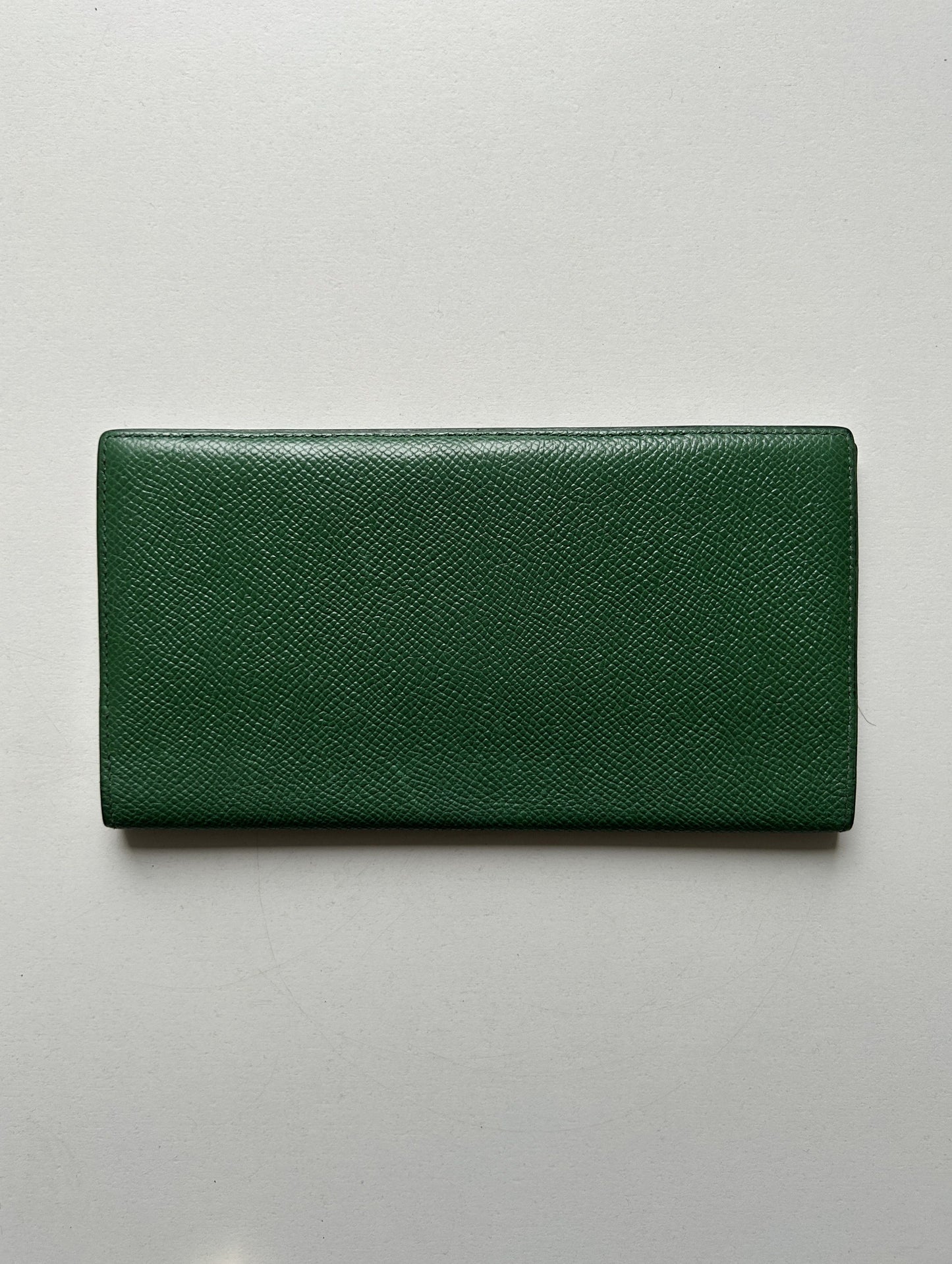 Vintage hermes osaka long bifold wallet