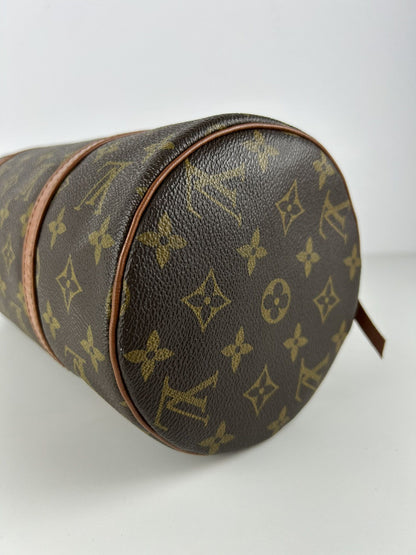 Louis Vuitton monogram papillon 30 mini boston bag