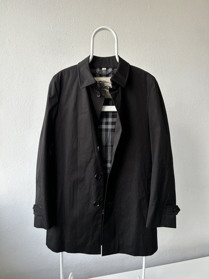 Burberry black trench coat