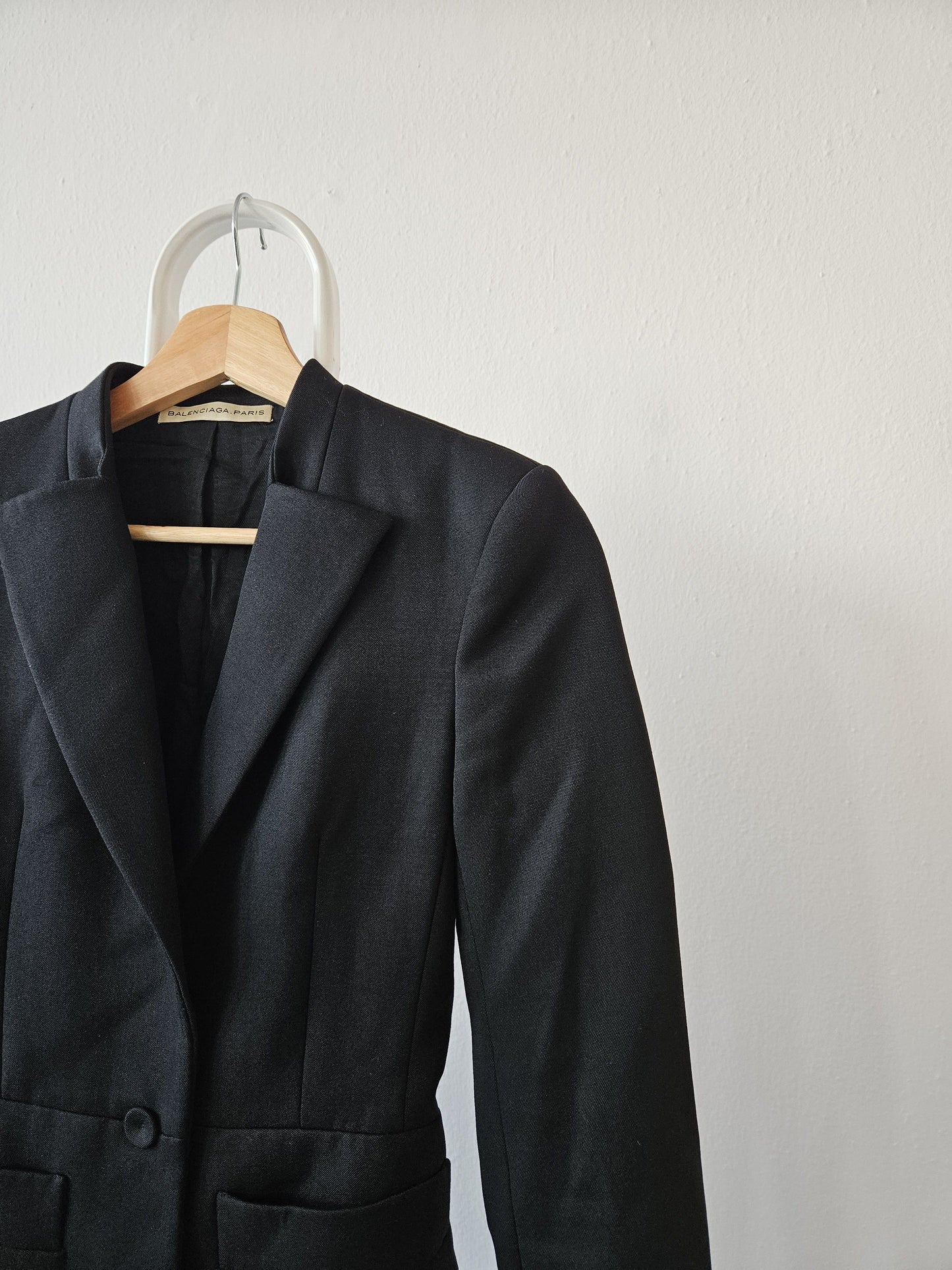 2009 Balenciaga blazer with padded shoulders