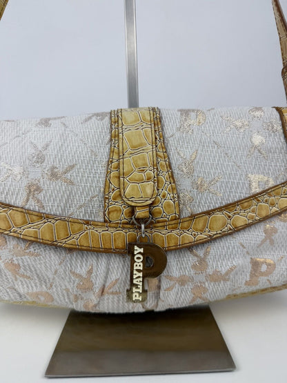Vintage playboy monogram shoulder bag