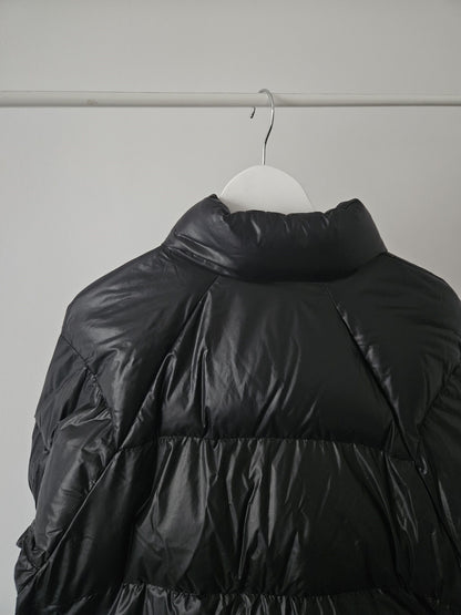 Vintage 90s moncler grenoble black puffer jacket with badge