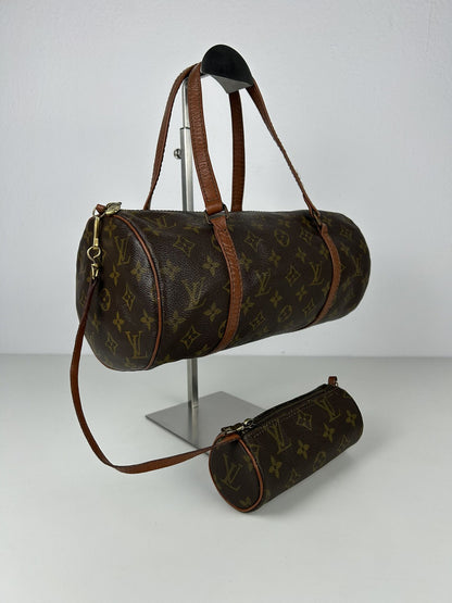 Louis Vuitton monogram papillon 30 mini boston bag