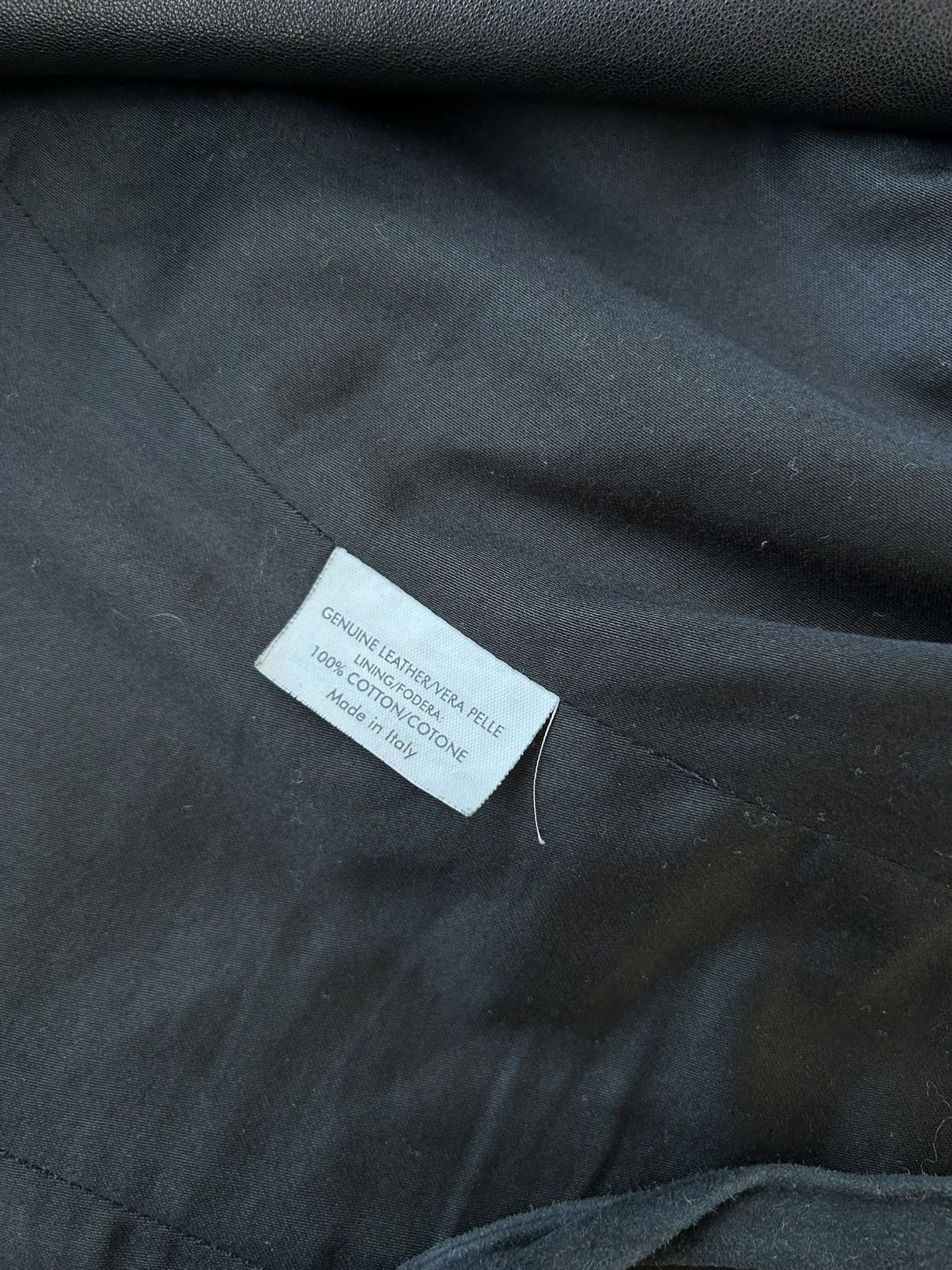 Yves Saint Laurent Rive Gauche Tom Ford era leather jacket
