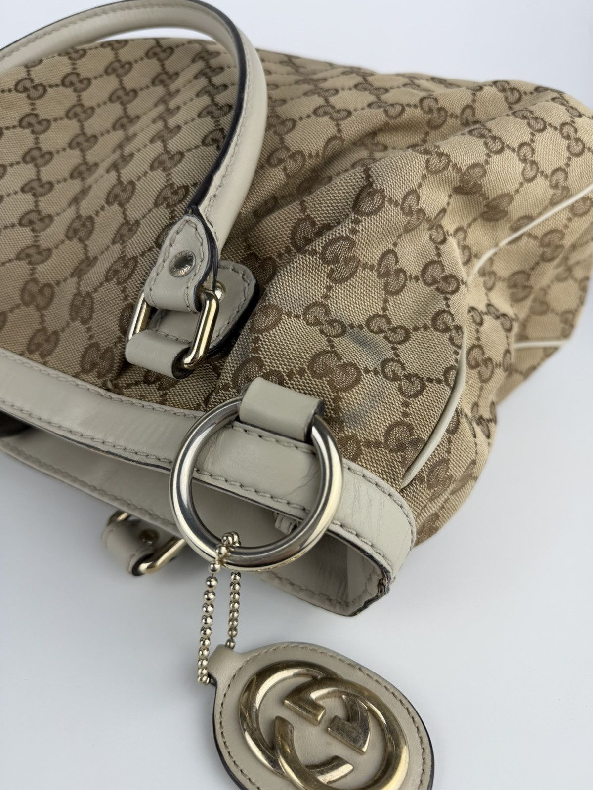 Gucci GG monogram canvas tote bag