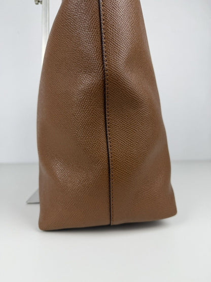 Coach crossgrain leather city tote bag
