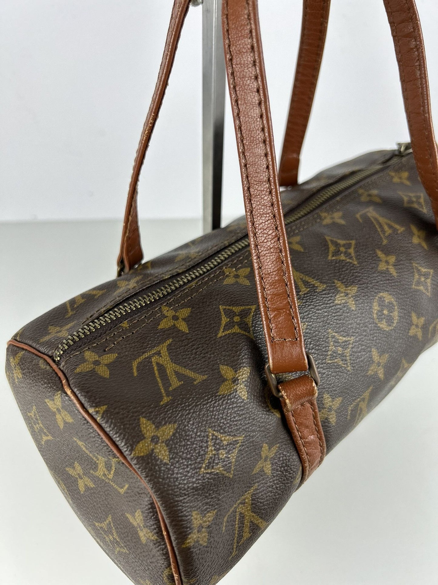 Louis Vuitton monogram papillon 30 mini boston bag