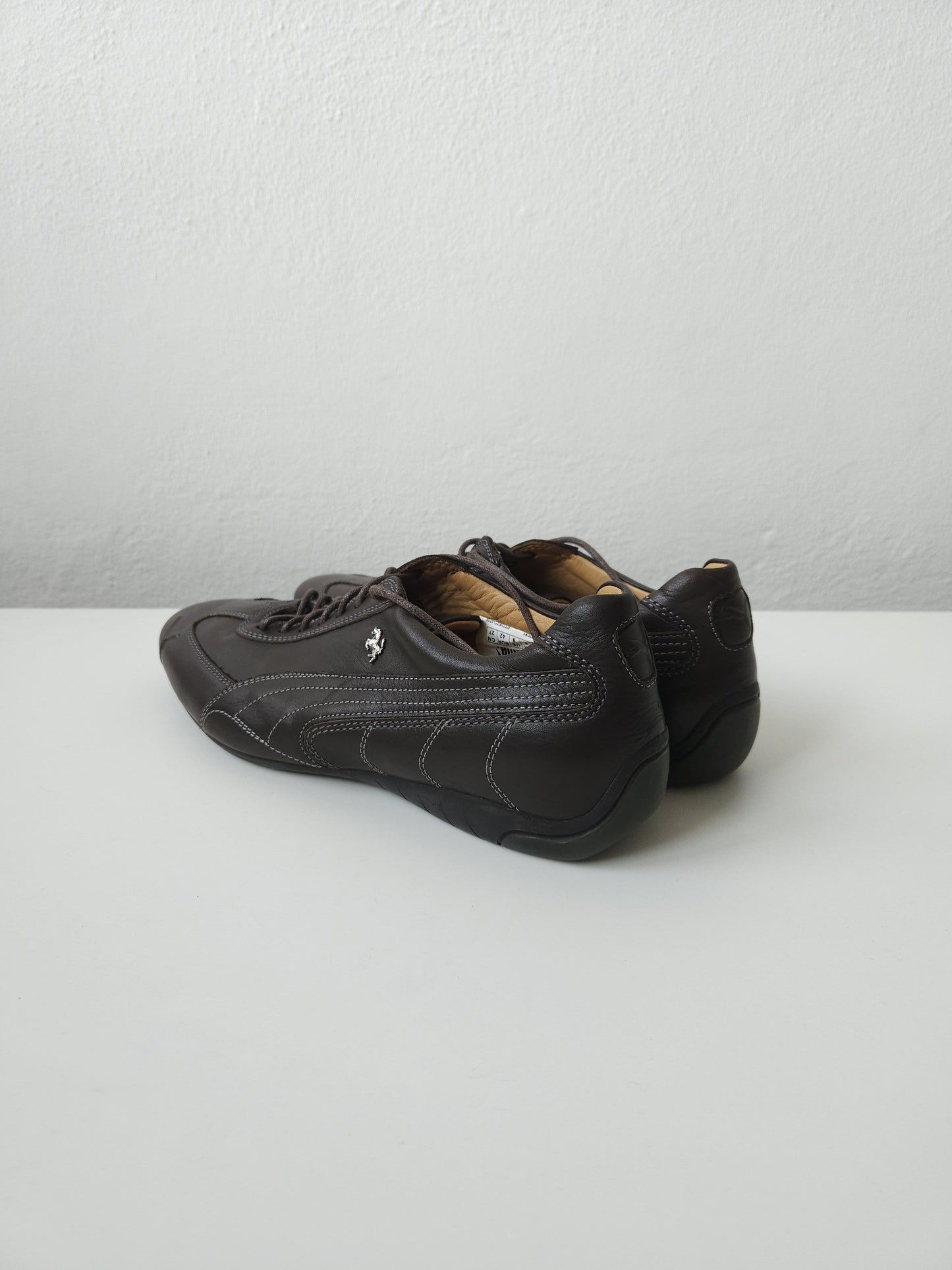 2010 Puma speed cat re-luxe cavallino in chocolate brown