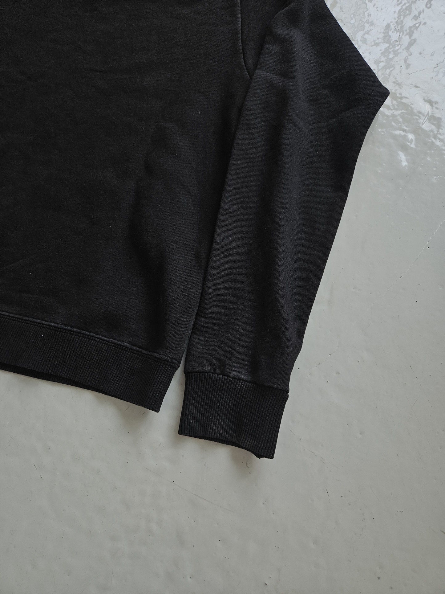 Saint Laurent zip off collar crewneck