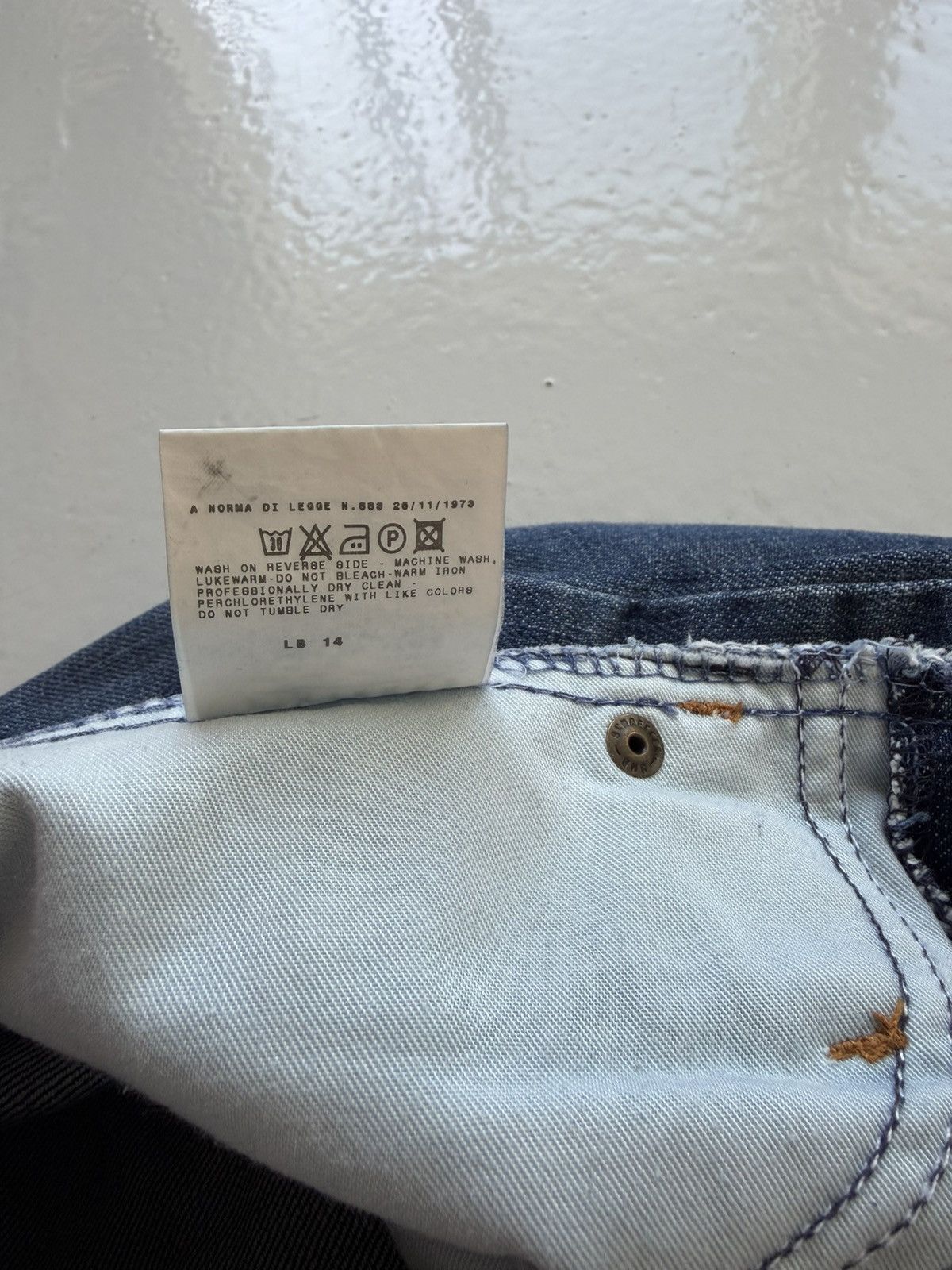 Y2k Dolce & Gabbana cutoff low waist flared denim