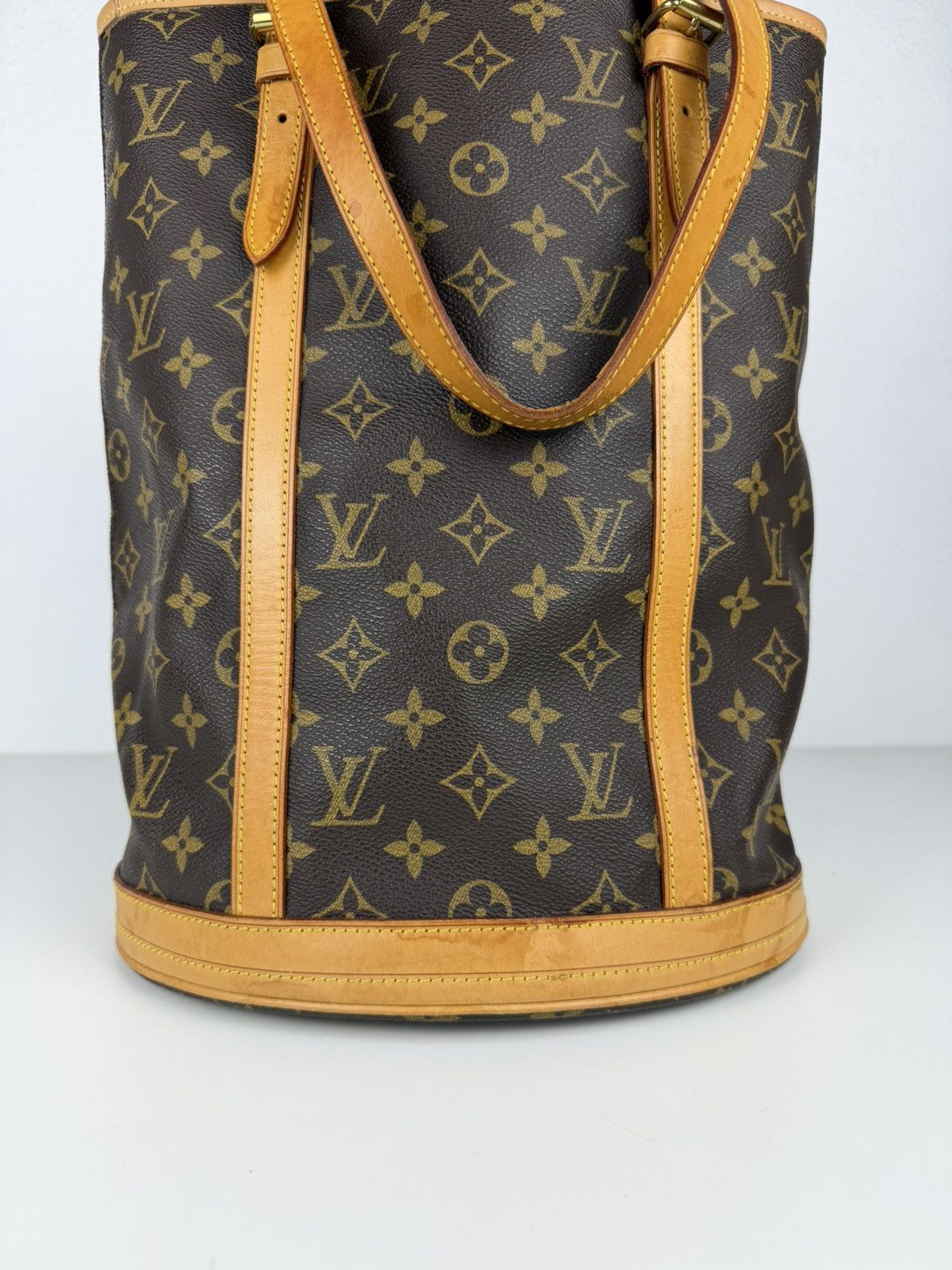 Vintage Louis Vuitton monogram bucket GM