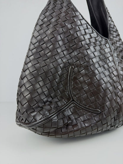 Bottega Veneta intrecciato ball hobo handbag