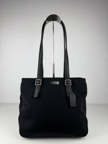 Coach neoprene and leather tote
