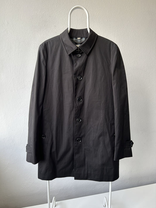 Burberry black trench coat
