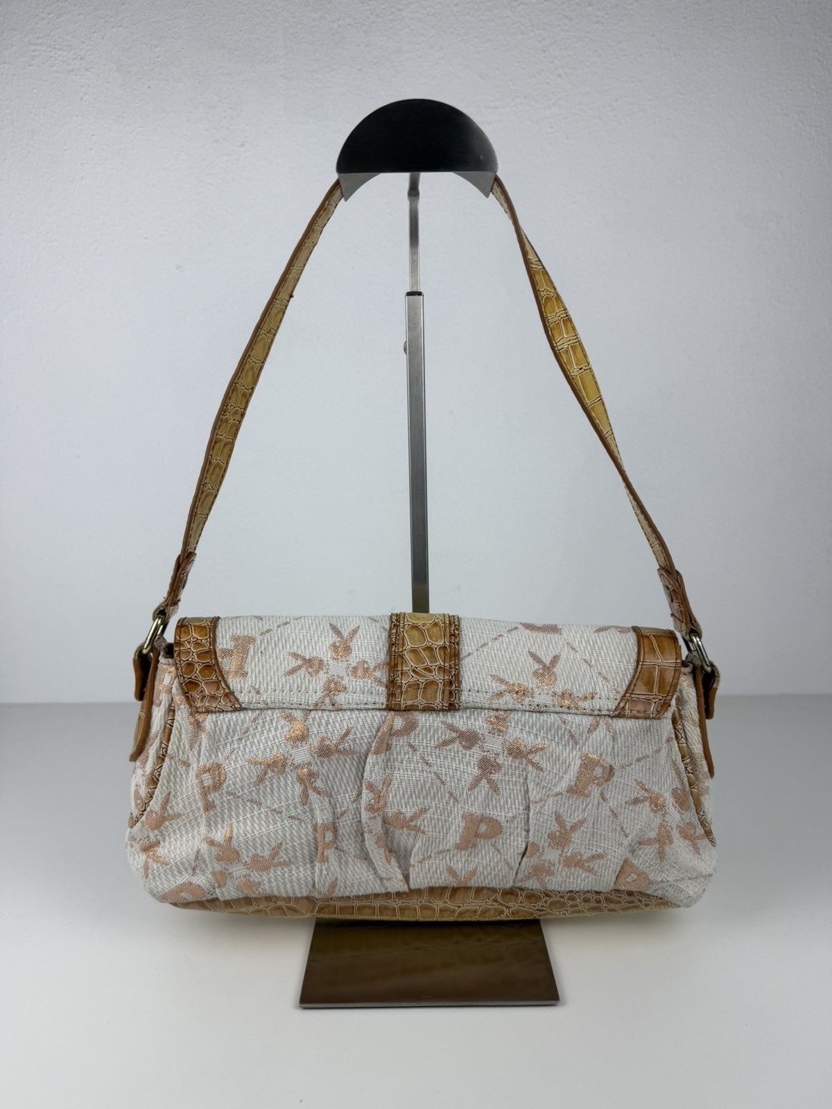 Vintage playboy monogram shoulder bag