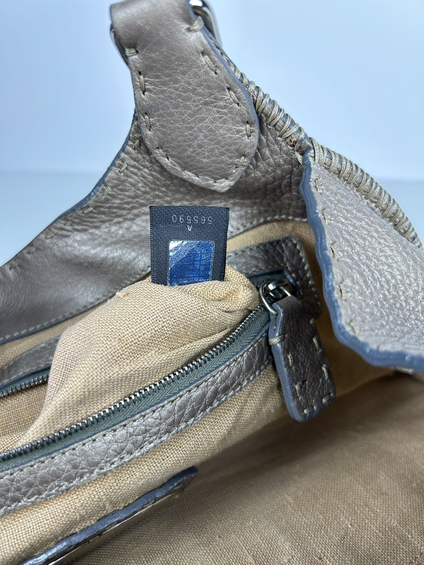 Fendi selleria sporty hobo shoulder handbag handmade