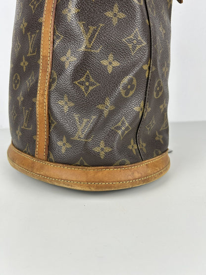 Vintage Louis Vuitton monogram bucket GM handbag