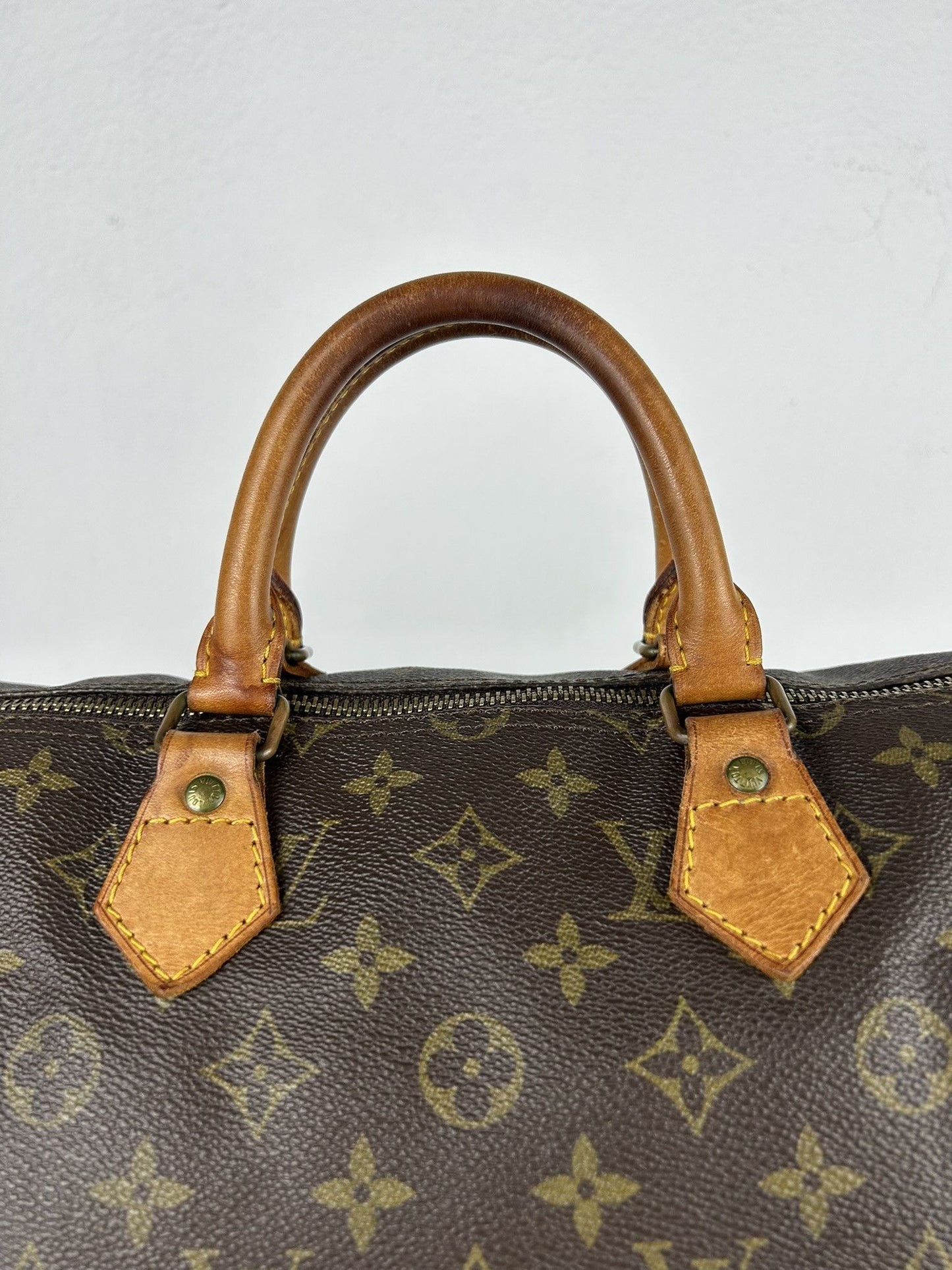 Vintage 80s Louis Vuitton monogram speedy 35 boston bag