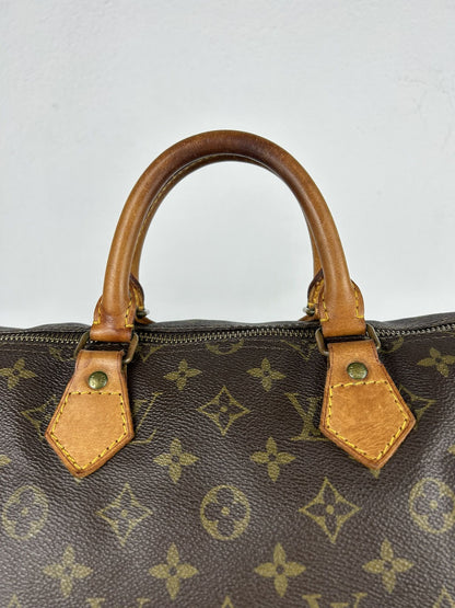 Vintage 80s Louis Vuitton monogram speedy 35 boston bag