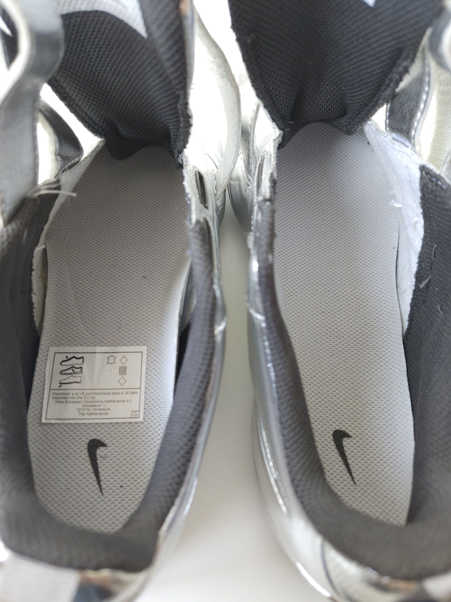 Vintage y2k nike fixed speed V silver