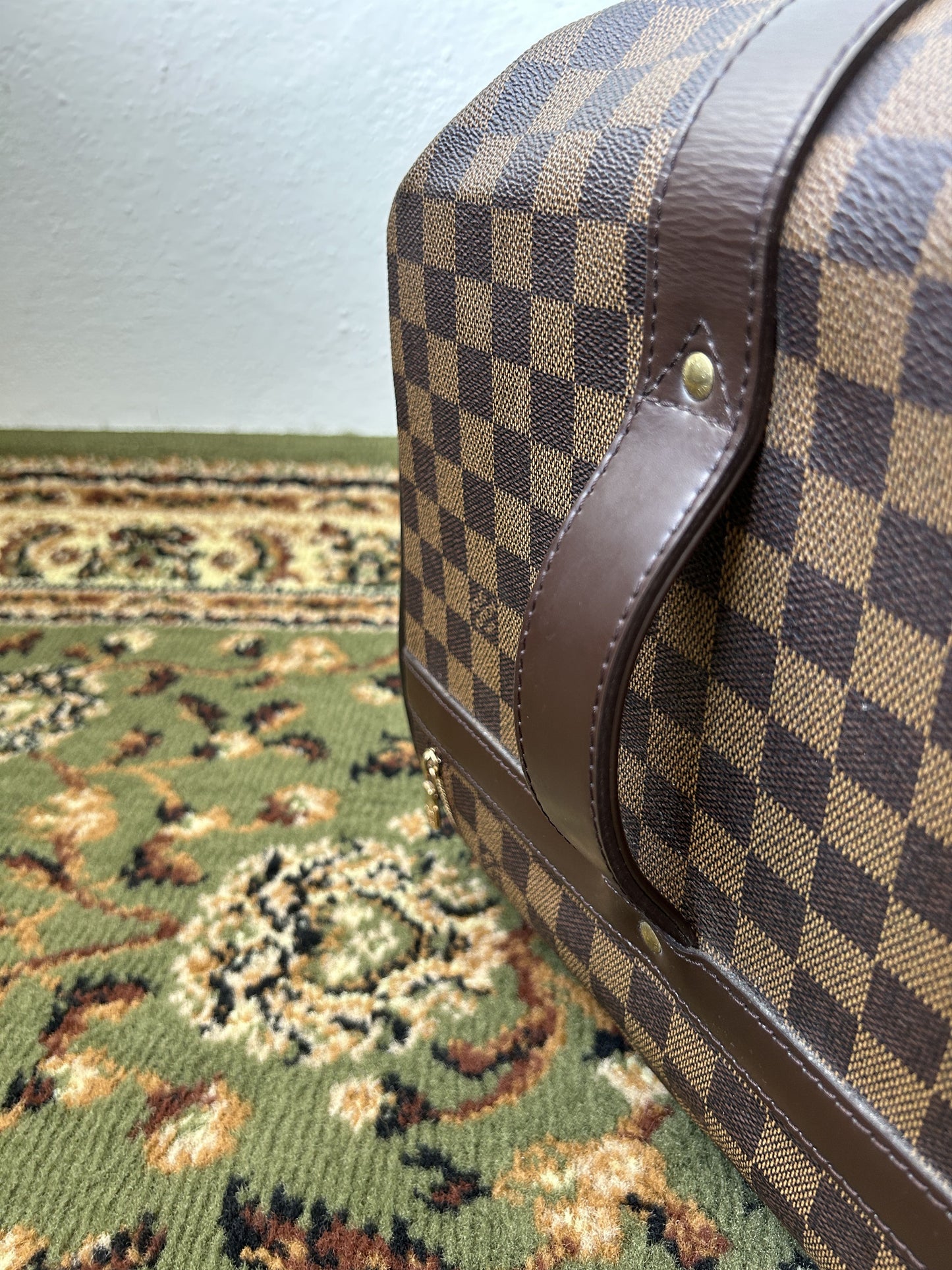 Louis Vuitton damier ebene eole 50 travel bag