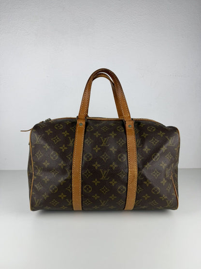 Vintage 80s Louis Vuitton monogram sac souple 35 boston bag