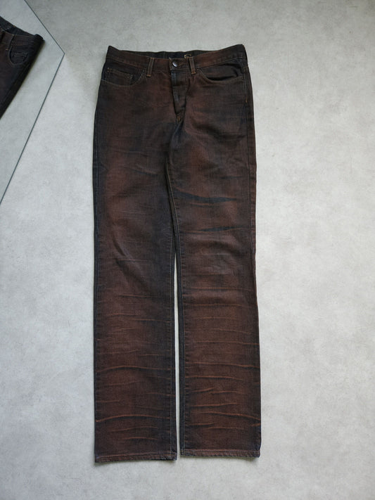 Archive y2k just cavalli overdyed slim denim