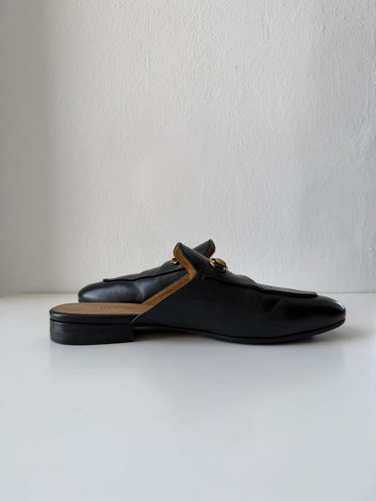 Gucci princetown horsebit slip on loafers