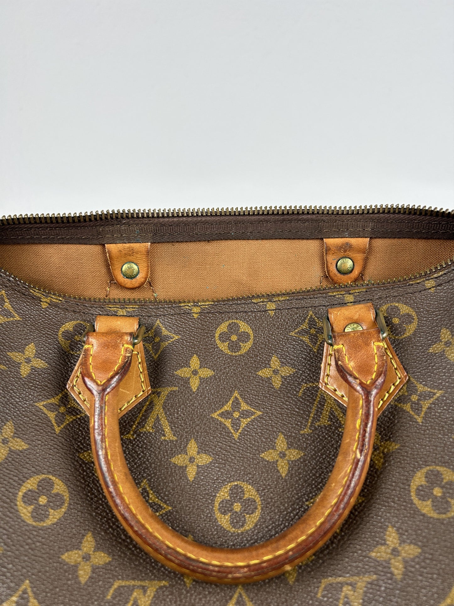 Vintage 80s Louis Vuitton monogram speedy 30 mini boston bag