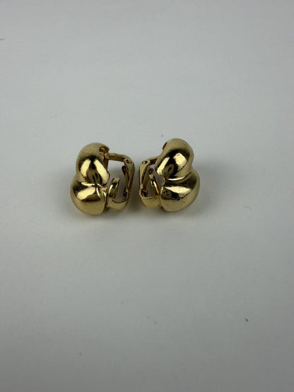 Vintage 80s Christian Dior clip on earrings