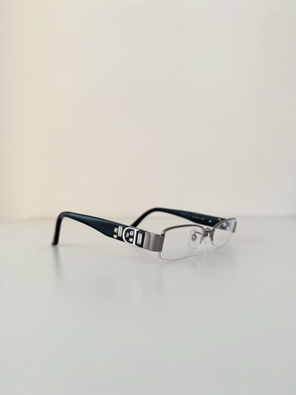 Vintage y2k Dior CD7681J rhinestone embellished glasses