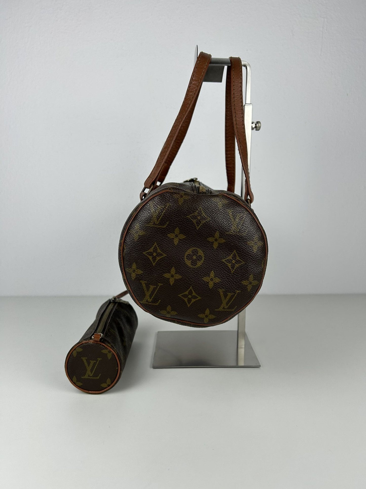 Louis Vuitton monogram papillon 30 mini boston bag
