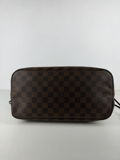 Louis Vuitton damier ebene neverfull mm tote bag