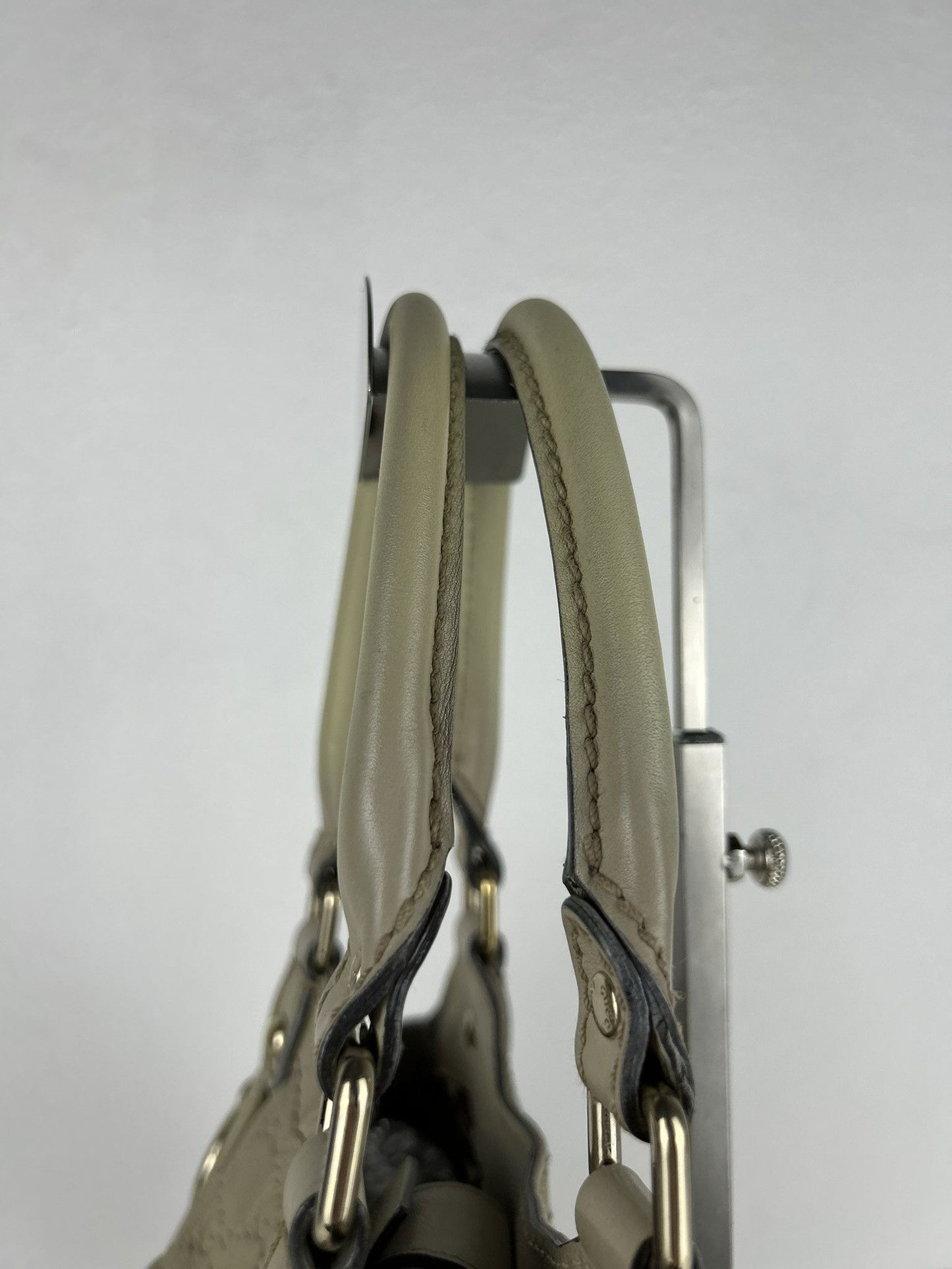 Gucci guccissima sukey medium size leather handbag