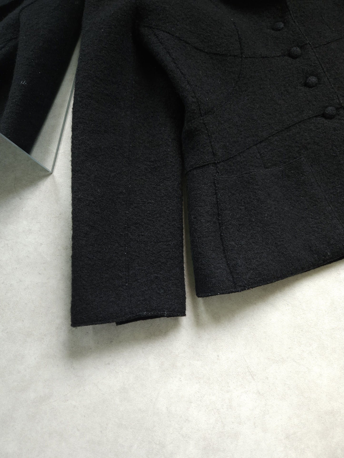 AW1999 Chanel wool tweed blazer