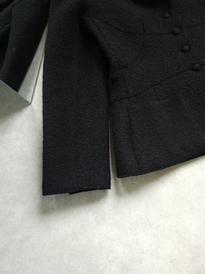 AW1999 Chanel wool tweed blazer