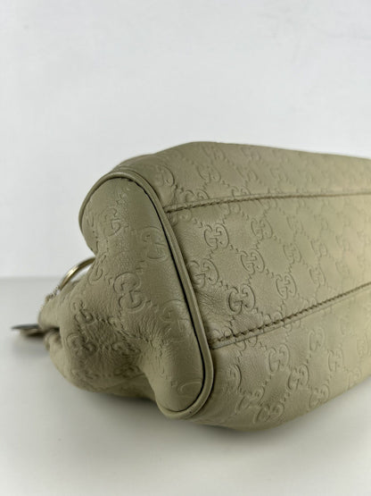 Gucci guccissima sukey medium size leather handbag