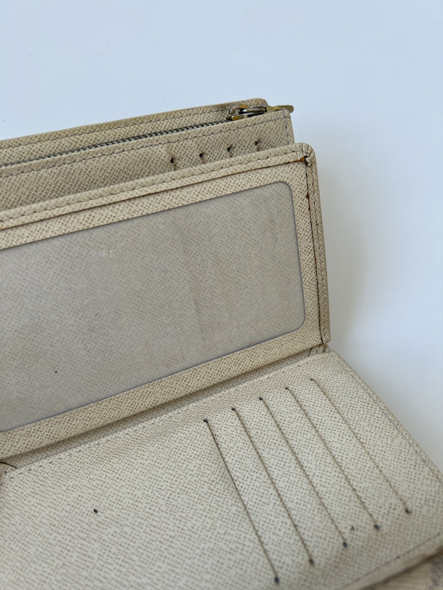 Louis vuitton damier azur folding wallet