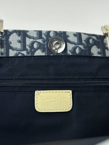 Y2k Dior by John Galliano trotter oblique monogram tote