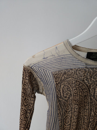 RARE archive Jean Paul Gaultier mesh top