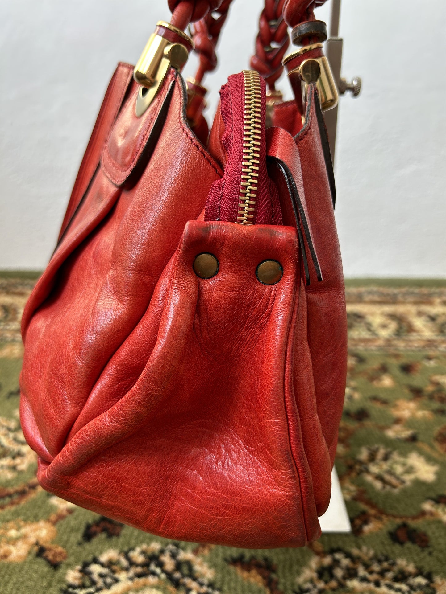 Chloe heloise leather handbag