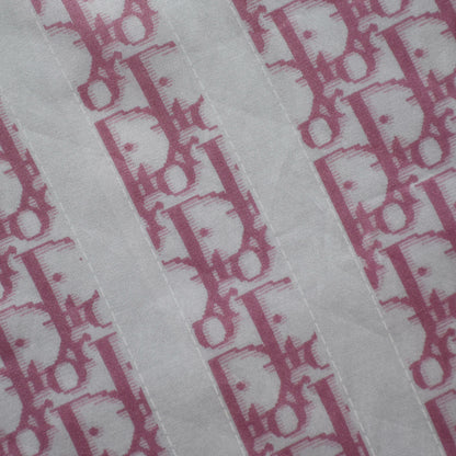 Dior trotter silk & cotton mini scarf pink John galliano era
